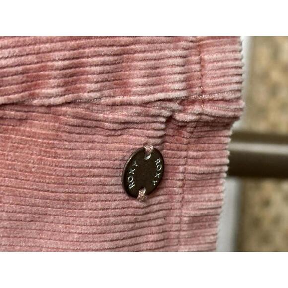 Roxy dusty rose classic casual corduroy A-line mini skirt Size Medium/10 - Picture 6 of 8